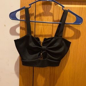 Black Sweetheart Tank Top